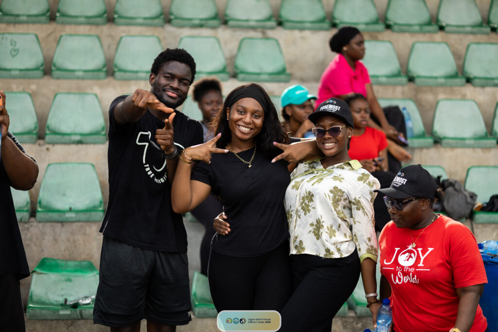 Staff from General Hospital Island at the inter-facility sports day, supported by diagnostic centre in Lagos, Foremost Radiology